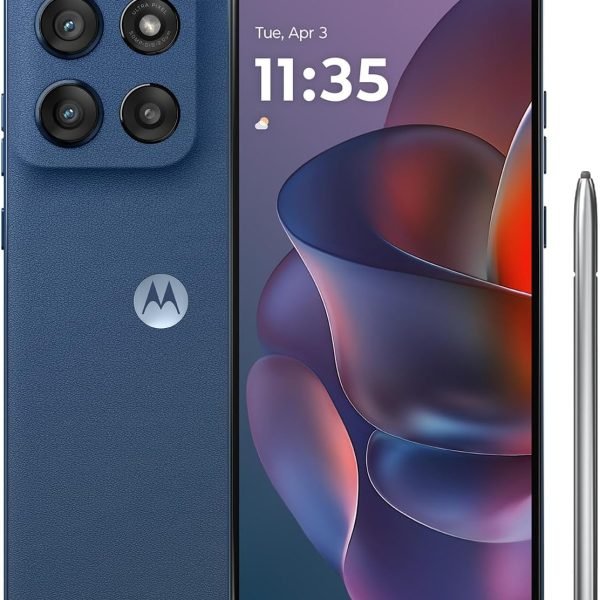 Limited-Time Sale for Summer Surprises OMR 9.9 ：Motorola Moto G Stylus - 2025 | Unlocked | Made for US 8/256GB | 50MP Camera