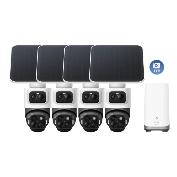 eufyCam S4 4-Cam Kit + 1 TB Hard Drive
